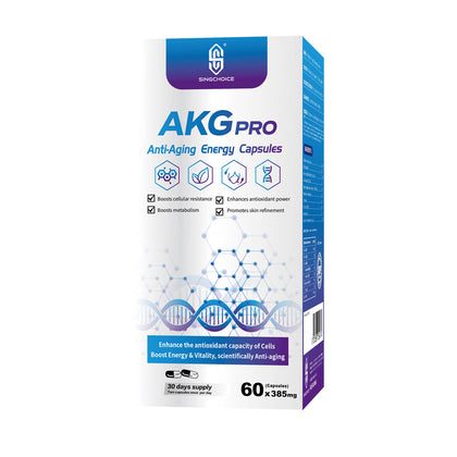 SINGCHOICE AKG Pro Anti Aging Energy 60 Capsules