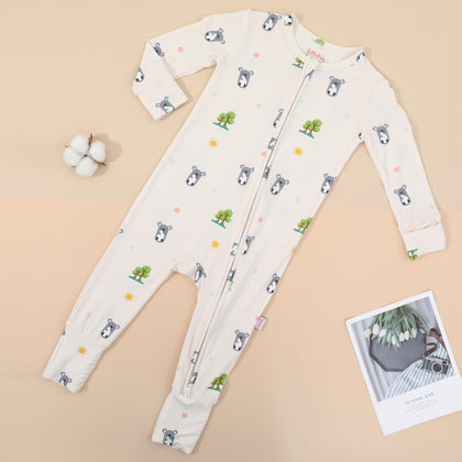 Lilbubsy Bamboo Sleepsuit - Koala