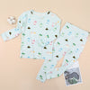 Lilbubsy Bamboo Pyjamas - Blue Dino