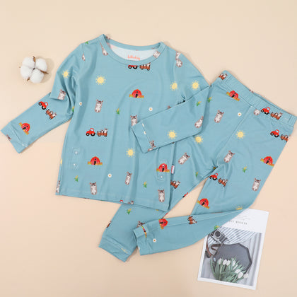 Lilbubsy Bamboo Pyjamas - Donkey