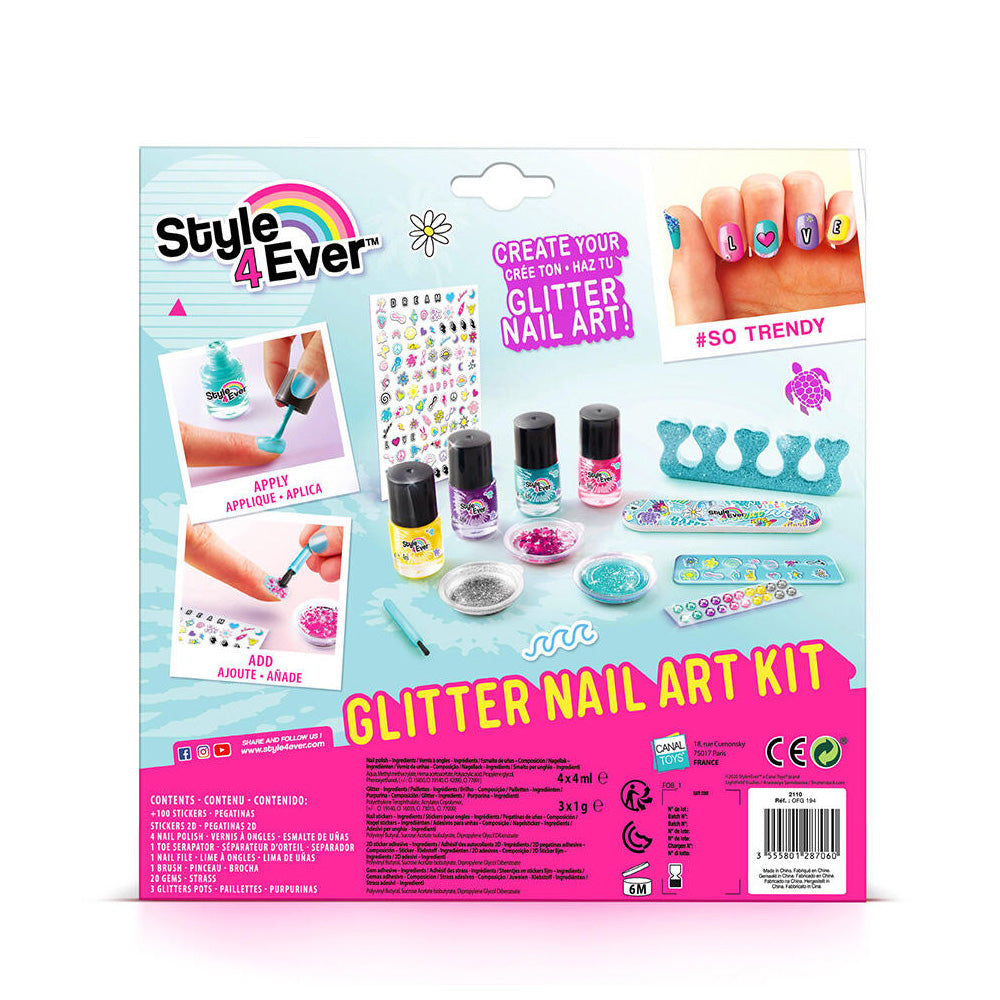 Canal Toys Style 4 Ever Glitter Nail Art (CT-OFG194)