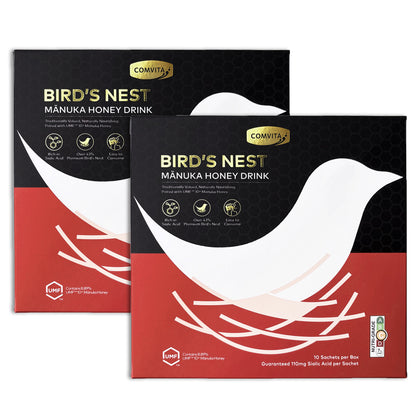 COMVITA Manuka Honey Bird's Nest Drink 10 x 45ml - Bundle of 2