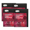 COMVITA Cranberry Probiotics Manuka Honey Drink 15 x 2g - Bundle of 4
