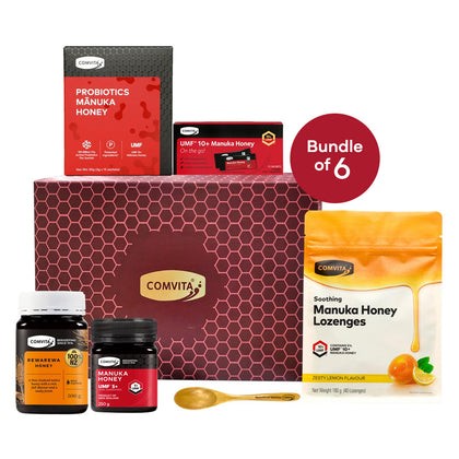 COMVITA Golden Yuletide Gift Box - Bundle of 6