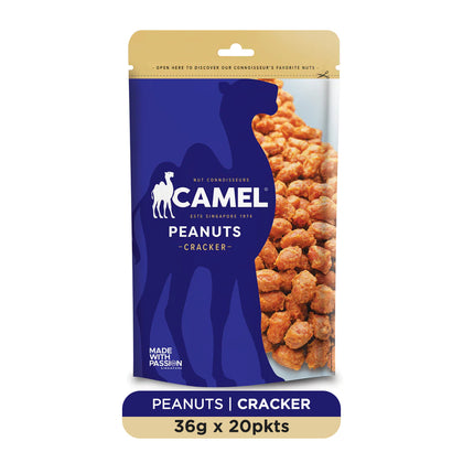 Camel Party Pack 36g x 20pkts - Cracker Peanuts