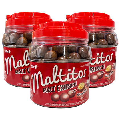 [Online Exclusive Bundle of 3] Delfi Maltitos Malt Crunch 275g