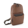 Hechter Leather Cross Body Bag - Brown