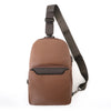 Hechter Leather Cross Body Bag - Brown
