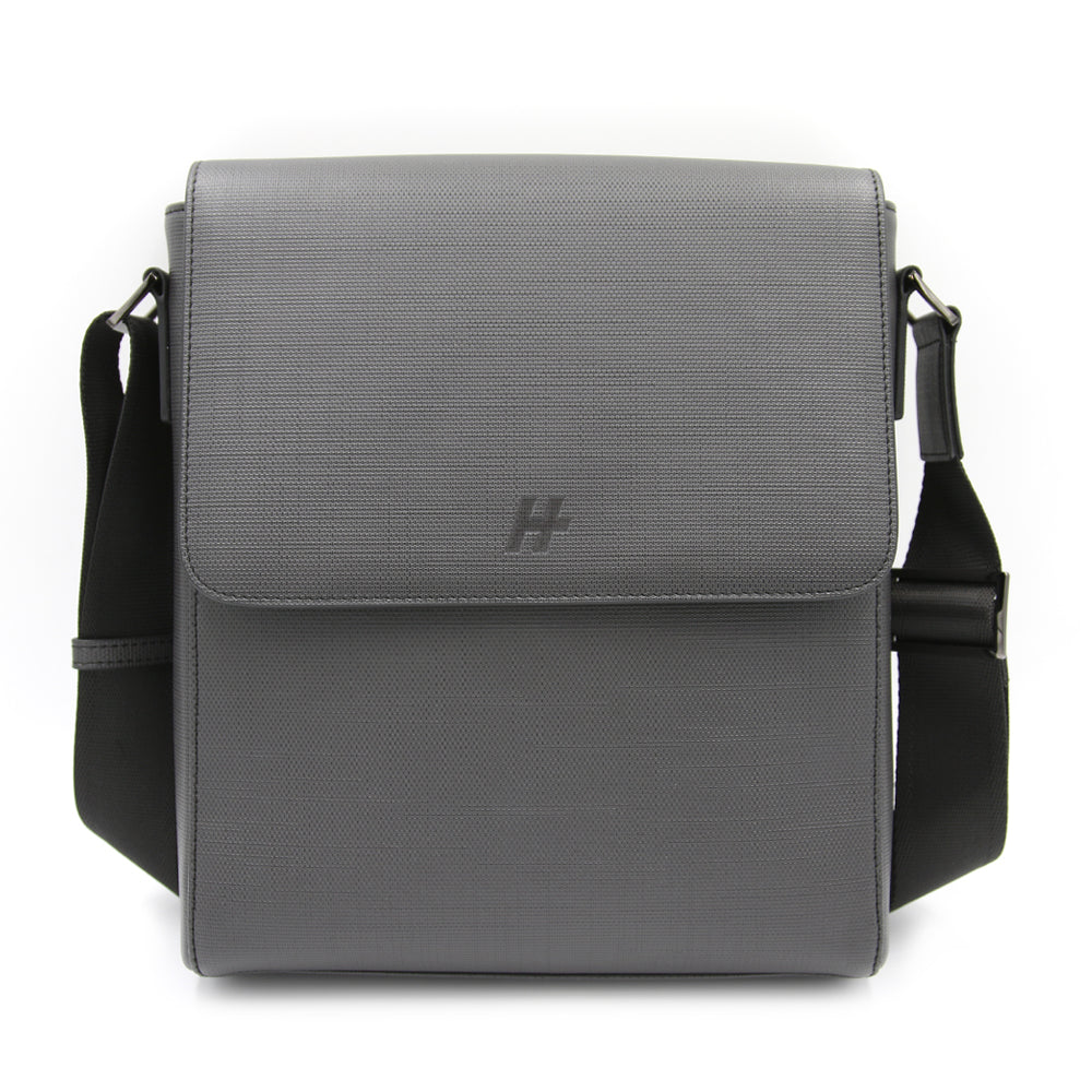 Hechter Leather Sling Bag - Black