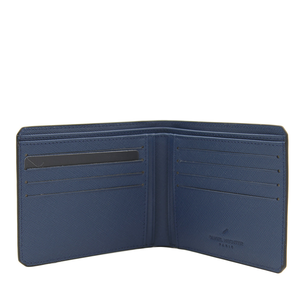 Hechter Leather Wallet - Black Navy – OG Singapore