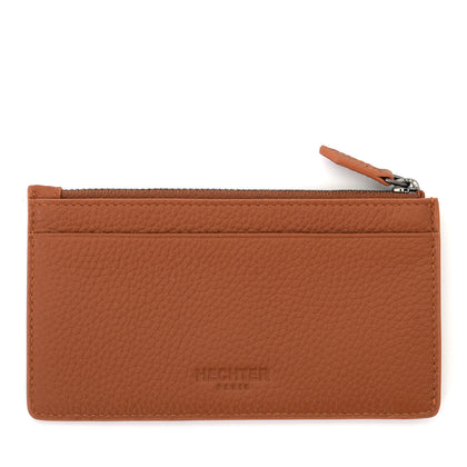 Hechter Small Zipper Wallet - Tan