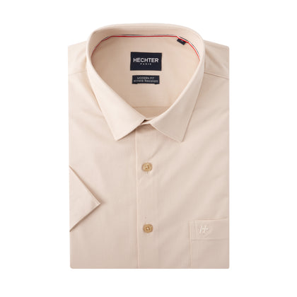 Hechter Short Sleeved Shirt - Beige