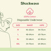 Shockwave 100% Cotton Disposable Underwear (5-pc Pack) - Assorted