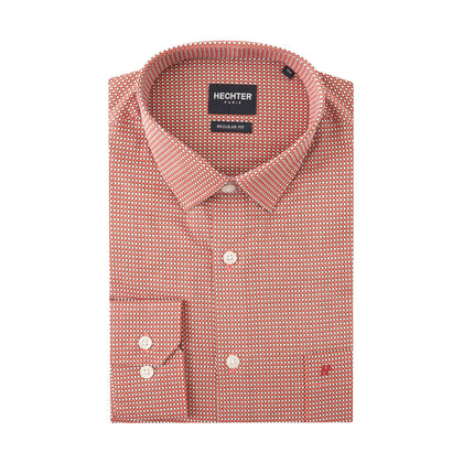 Hechter 100% Cotton Long-Sleeved Shirt - Col 4