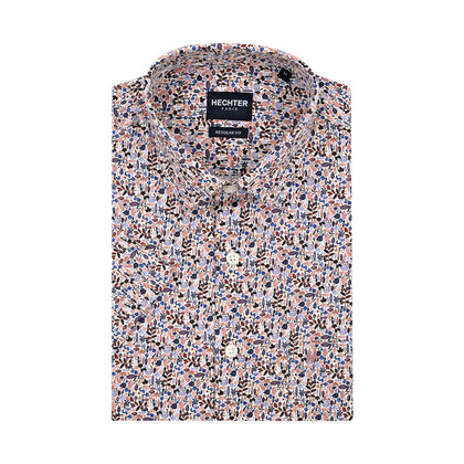 Hechter 100% Cotton Short-Sleeved Shirt - Col 03