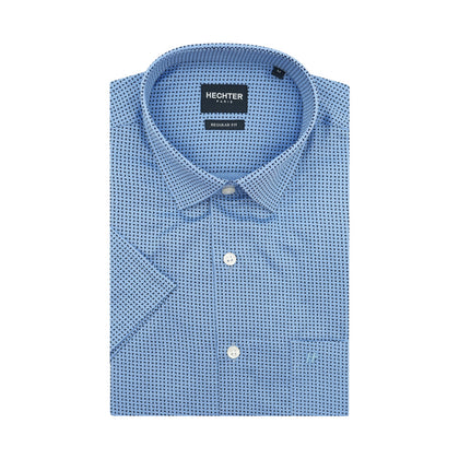 Hechter 100% Cotton Short-Sleeved Shirt - B