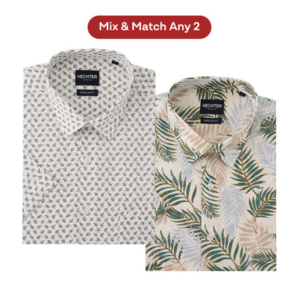 [Mix & Match Any 2] Hechter Short-Sleeved Shirt