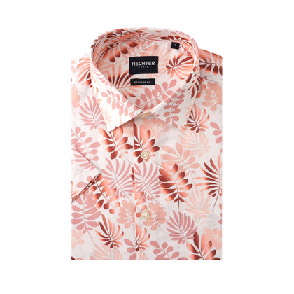 Hechter 100% Cotton Short-Sleeved Shirt - Col-2