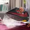 [ONLINE EXCLUSIVE] Philips 7000 Series HV Steam Iron - Black/Red (DST7022/40)
