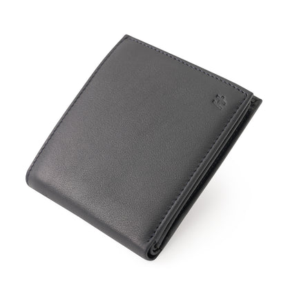 Hechter Leather Wallet - Navy