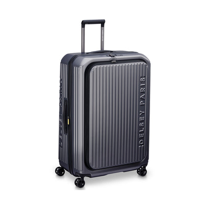 DELSEY PARIS 66cm Securitime Zip Hard Case Spinner - Anthracite