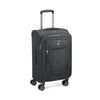 Delsey Paris Helium DLX 55cm Cabin 4 Double Wheels Expandable Trolley Case - Black