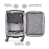 Delsey Paris Helium DLX 55cm Cabin 4 Double Wheels Expandable Trolley Case - Black