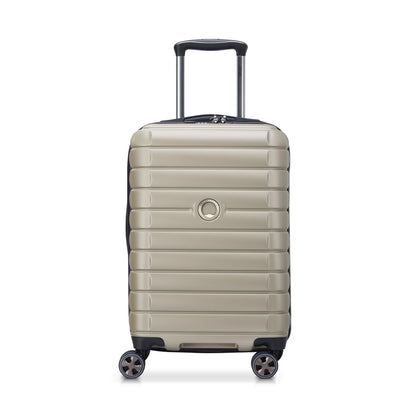 Delsey Paris 55cm Shadow 5.0 Double Wheels Expandable Trolley Case - Beige