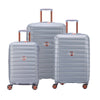 Delsey Paris 66cm Shadow 5.0 Double Wheels Expandable Trolley Case - Silver