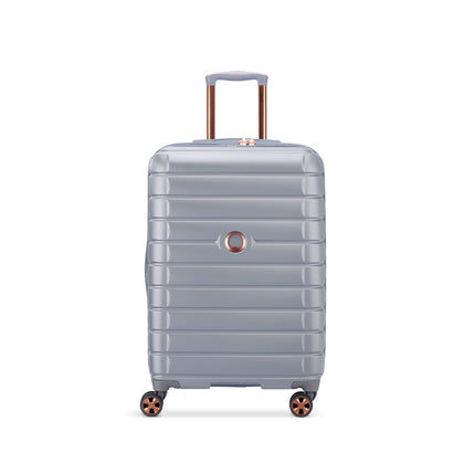 Delsey Paris 66cm Shadow 5.0 Double Wheels Expandable Trolley Case - Silver