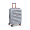 Delsey Paris 76cm Shadow 5.0 Double Wheels Expandable Trolley Case - Silver