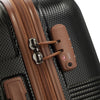 Delsey Paris Flanerie SE 4-Double Wheel Expandable Hard Case Spinner Luggage - Brown