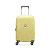 Delsey Paris 55cm 4 Double Wheels Expandable Hard Case Spinner Luggage - Pale Yellow