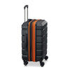 Delsey Paris Securitech® Citadel DY40058 76cm 4 Double Wheels Trolley Case - Black