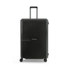 Delsey Paris Securitech® Stone DY4008 66cm LIGHTWEIGHT 4 Double Wheels Clip Trolley Case - Black