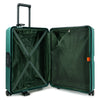 Delsey Paris Securitech® Stone DY4008 55cm LIGHTWEIGHT 4 Double Wheels Clip Trolley Case - Green