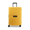 Delsey Paris Securitech® Stone DY4008 76cm LIGHTWEIGHT 4 Double Wheels Clip Trolley Case - Yellow