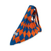 [ONLINE EXCLUSIVE] Stone Lodge Knitted Pleated Shoulder Bag (Diamond in Orange & Blue)