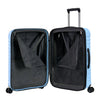 Eminent 24" 4 Double Wheel Expandable TPO® Luggage with Anti-Theft Zipper & TSA Lock - Light Blue (EMI-KK66)