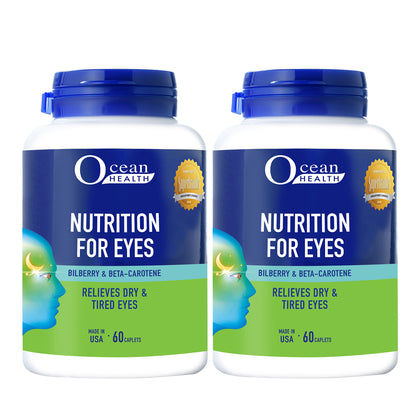 Ocean Health Nutrition for Eyes 60 Capsules (Twin Pack)