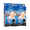 [BUNDLE OF 2] EBENE Bio-ray Metal Support Knee Guard - Black