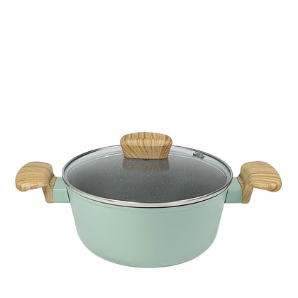 Neoflam Nature Casserole 20cm with Glass Lid