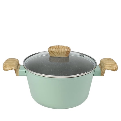 Neoflam Nature Casserole 24cm with Glass Lid