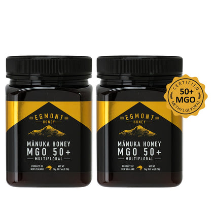 EGMONT Manuka MGO 50+ 1kg- Bundle of 2