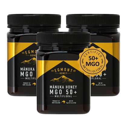 EGMONT Manuka MGO 50+ 1kg - Bundle of 3