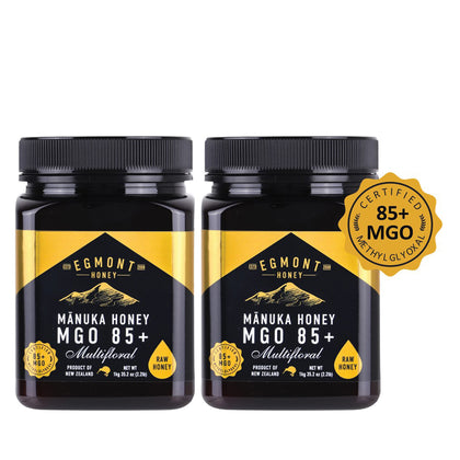 EGMONT Manuka MGO 85+ 1kg - Bundle of 2