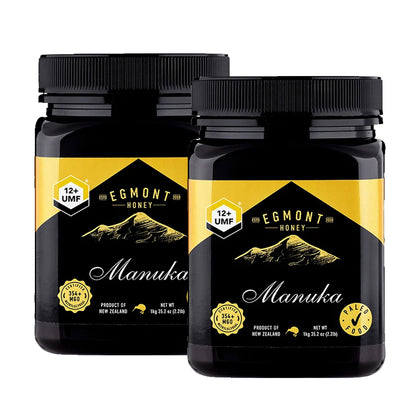 EGMONT Manuka Honey UMF12+ 1kg - Bundle of 2
