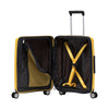EMINENT 20" Lightweight Double Wheel Hard Case Spinner + FREE Eminent Toiletry Bag - Spectra Yellow
