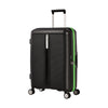 EMINENT 24" Lightweight Double Wheel Hard Case Spinner + FREE Eminent Toiletry Bag - Black