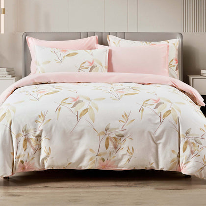 EPINOVA 100% Printed Cotton Fitted Sheet Set / Bed Set